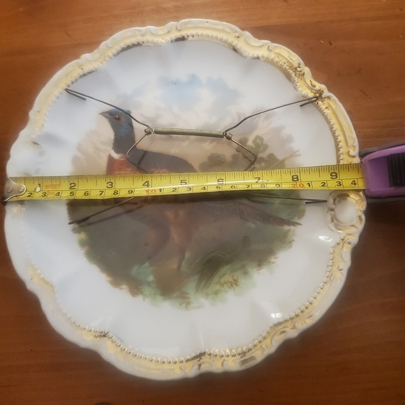 Bavarian Vintage Decorative plate , early 1900s - Picture 12 of 12